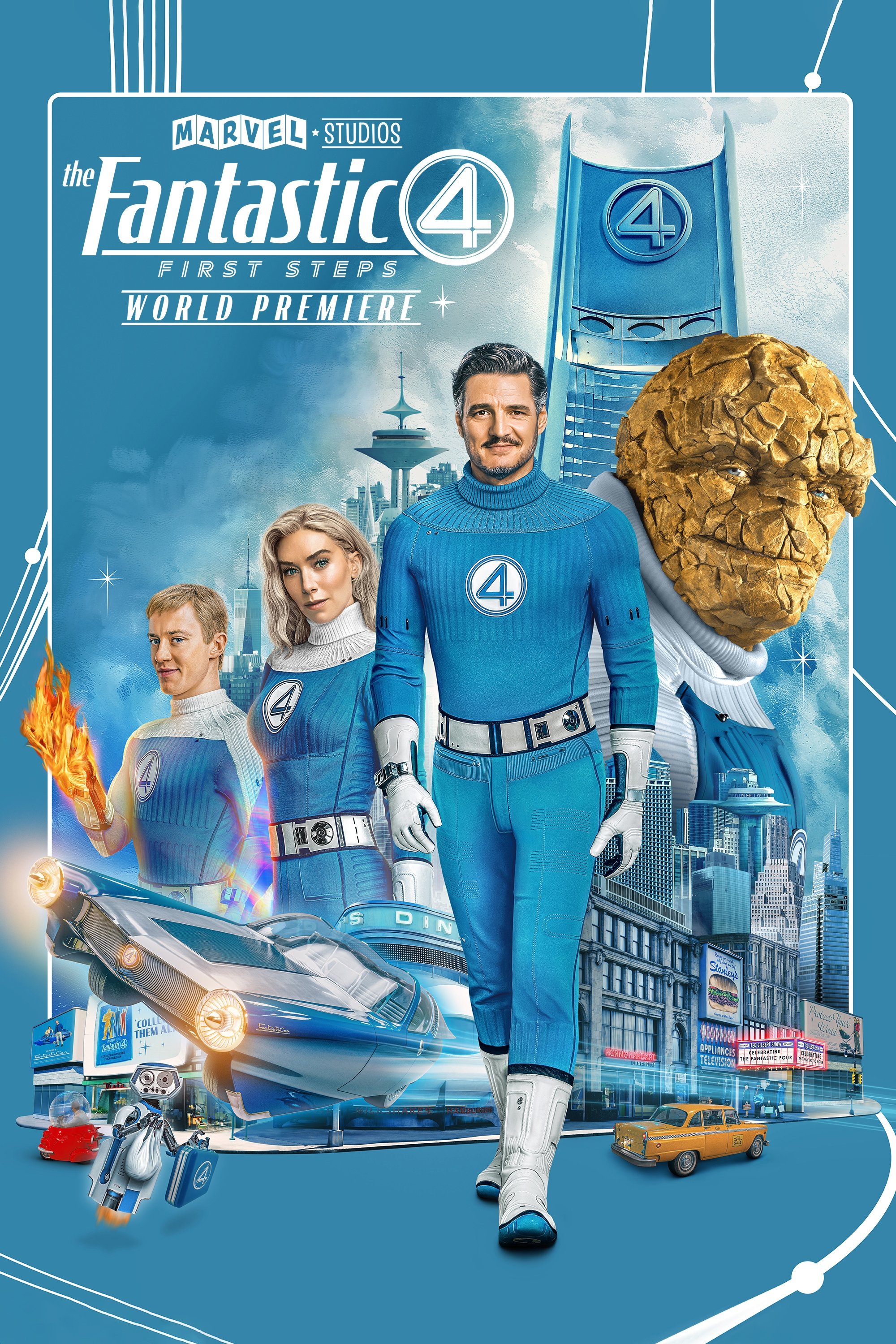 The Fantastic Four: First Steps (2025) Hindi Dubbed